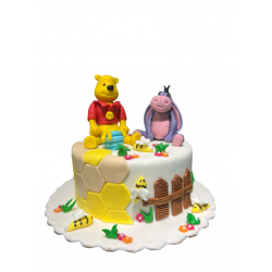 Tort  winnie the pooh si magarusul 