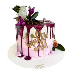 Tort Aniversar Aranjament Floral 1