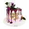 Tort Aniversar Aranjament Floral 1