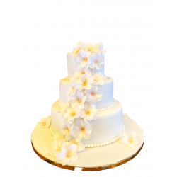 Tort Nunta flori delicate