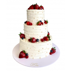 Tort Nunta fructe 3