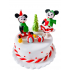 Tort Craciun cu Mickey si Minnie