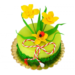 Tort Martisor Floral
