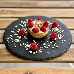Tarta cu ciocolata alba