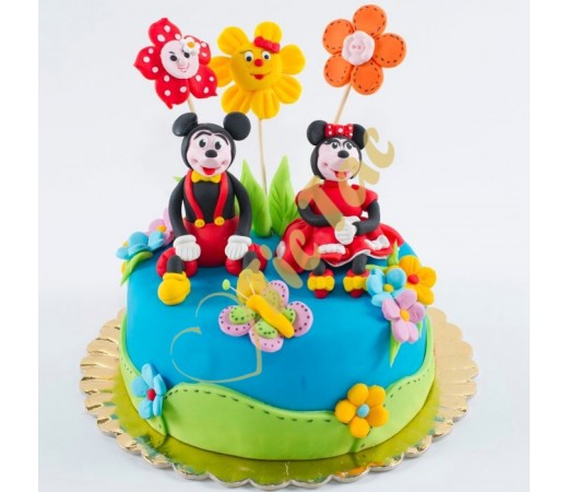 Tort Gradina lui Mickey si Minnie Tort Gradina lui Mickey si Minnie