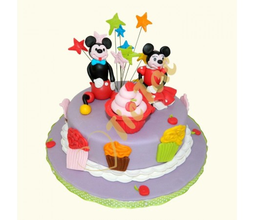 Tort petrecerea lui Mickey si Minnie